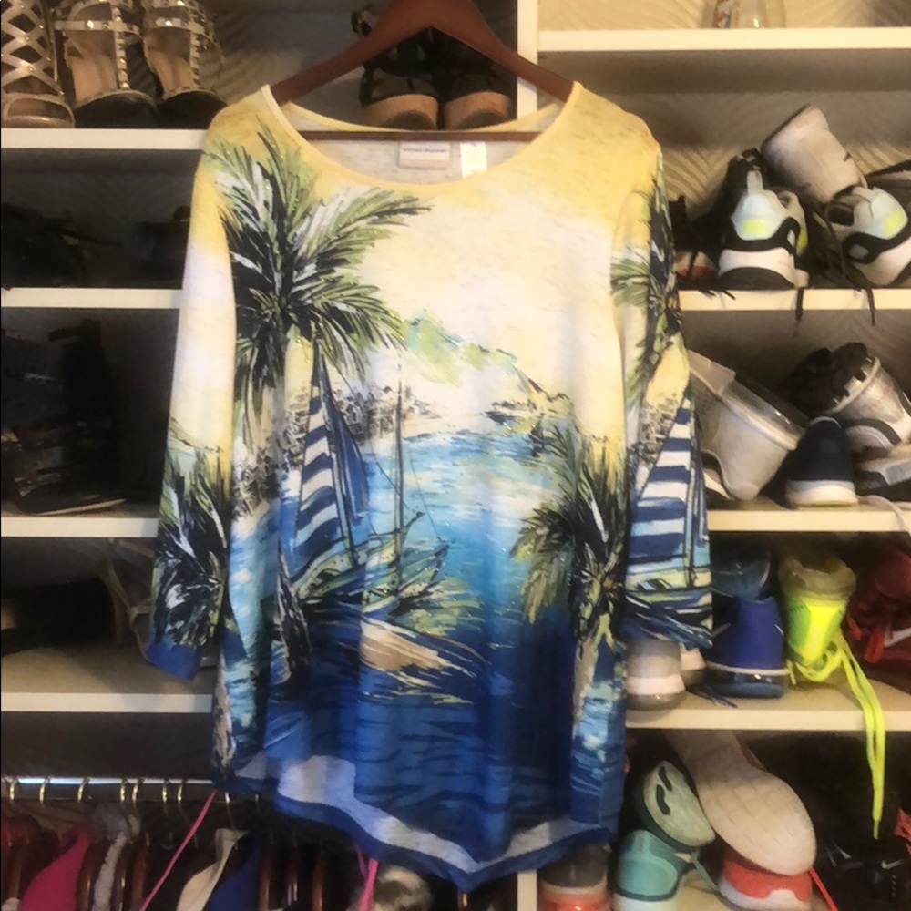 ALFRED DUNNER SHIRT. NEVER WORN